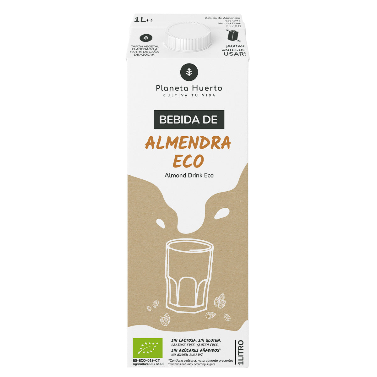 Bebida de Almendra Eco Planeta Huerto 1L