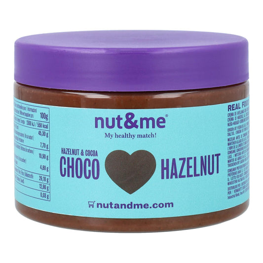 Crema de cacao y avellana Nut&me 250g