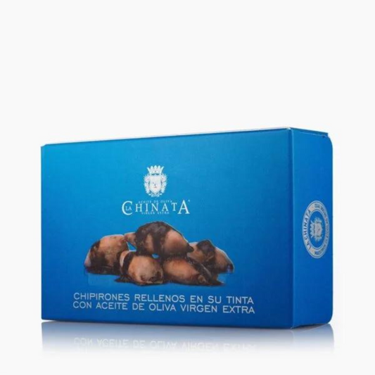 Chipirones rellenos en su tinta con AOVE 115 gr La Chinata