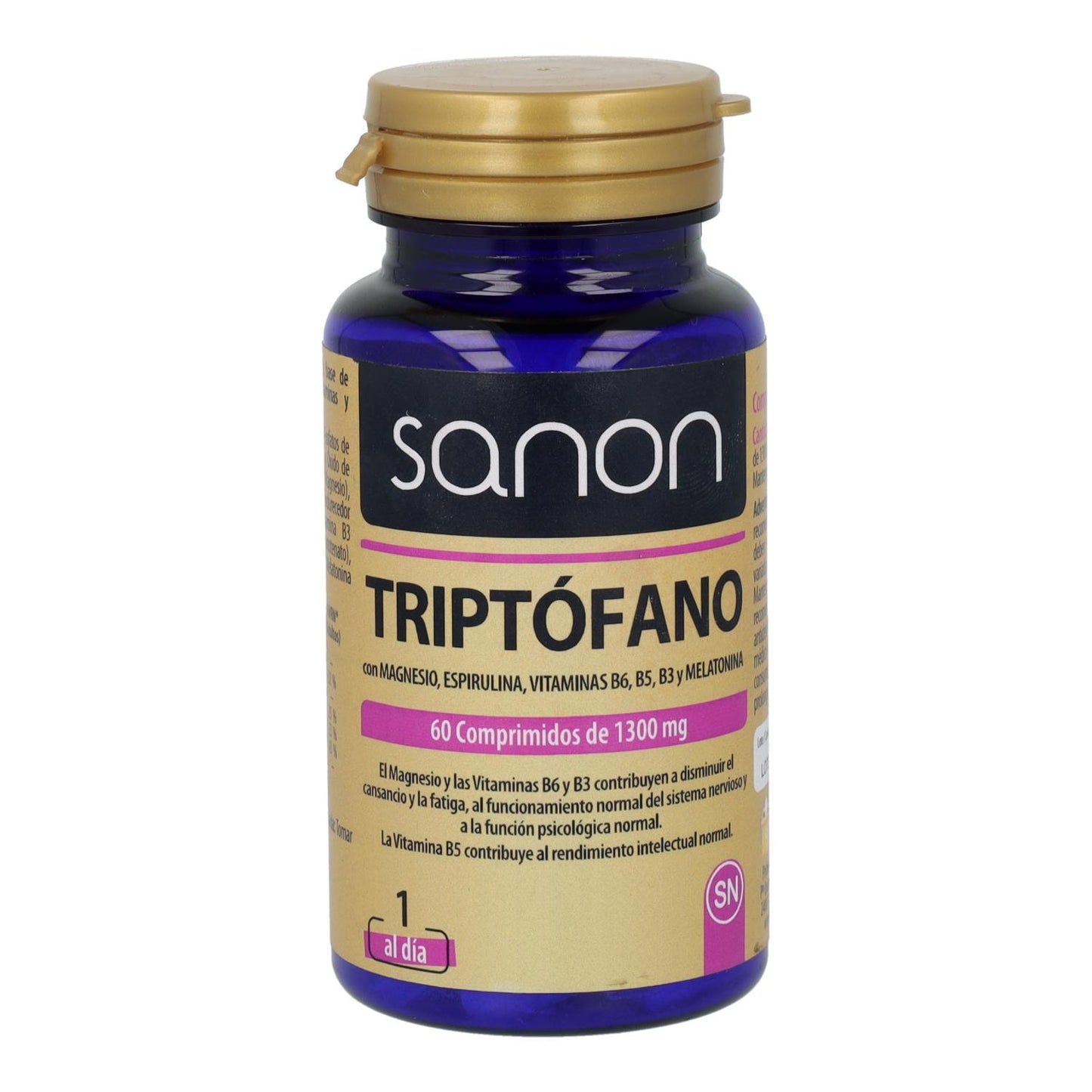 Triptófano SANON 60 cápsulas de 1300 mg