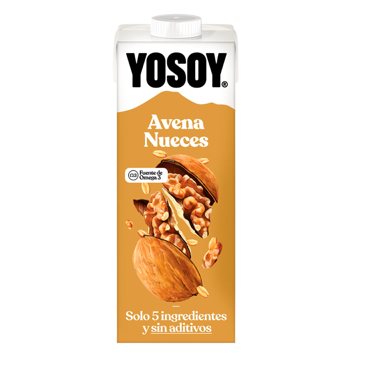 Pack 6 uds Bebida de Avena y Nueces YOSOY 1L