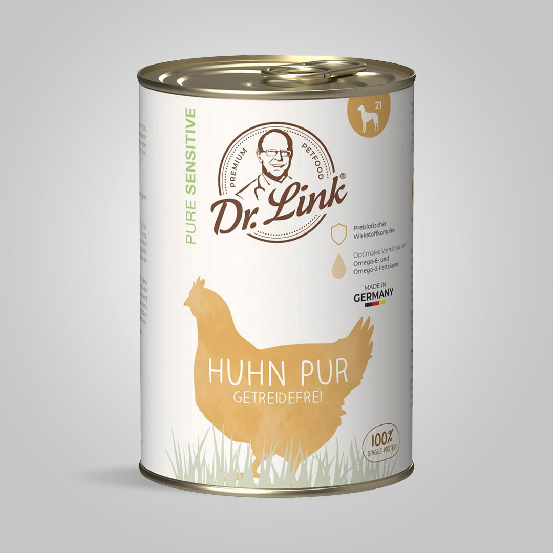 Lata De Comida Cocinada Para Perro - Pollo 100% Natural