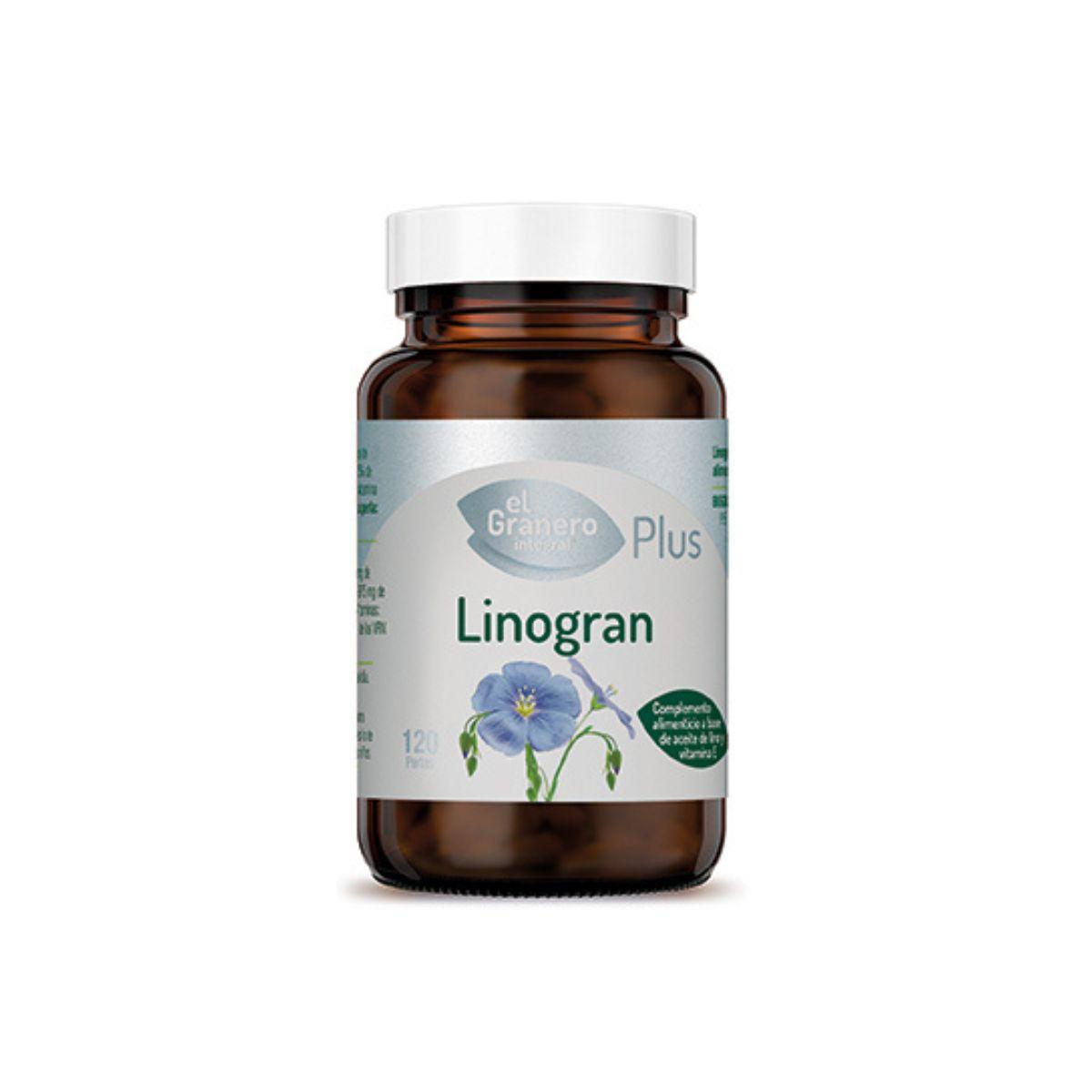 Linogran Aceite De Lino 710 mg 120 Perlas El granero