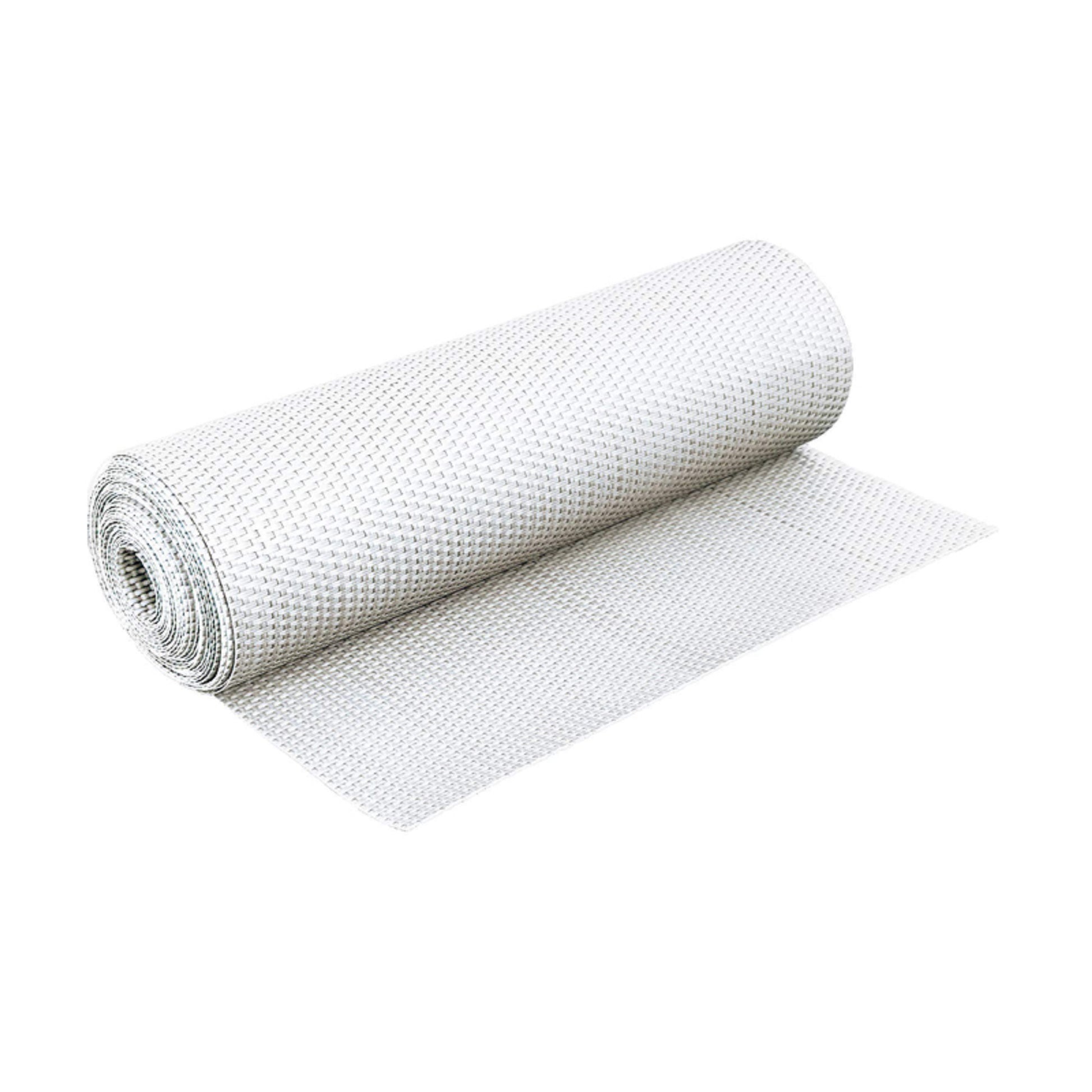 Banda De Ocultación De Polirattán Para Balcón Blanco.