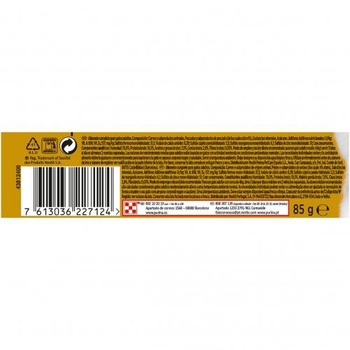 Pack 24 x GOURMET GOLD Doble Placer Pescado del Oceano & Espinacas Comida húmeda 85 g