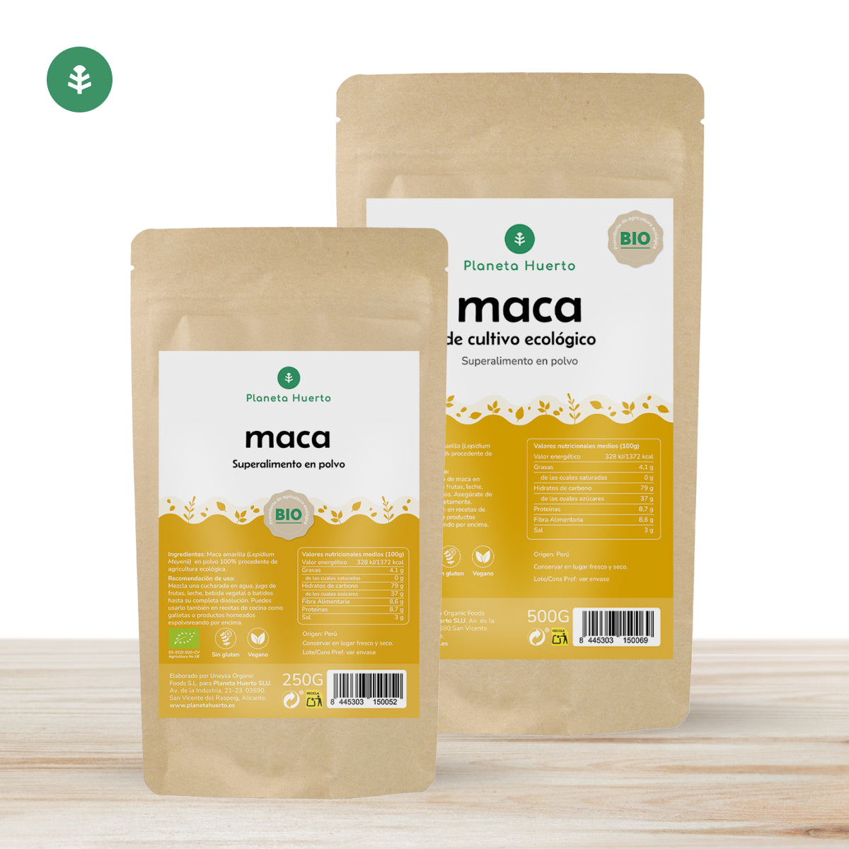 Almidón de Tapioca ECO Planeta Huerto 400 g