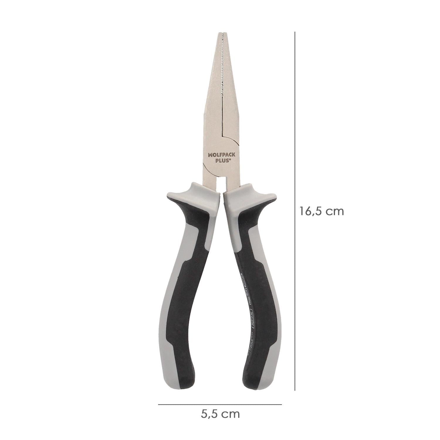 Alicates Boca Plana 150 Mm. Acero Cromo Vanadio Din-iso 5745 Alicates Punta Plana, Alicates Boca Plana Larga,