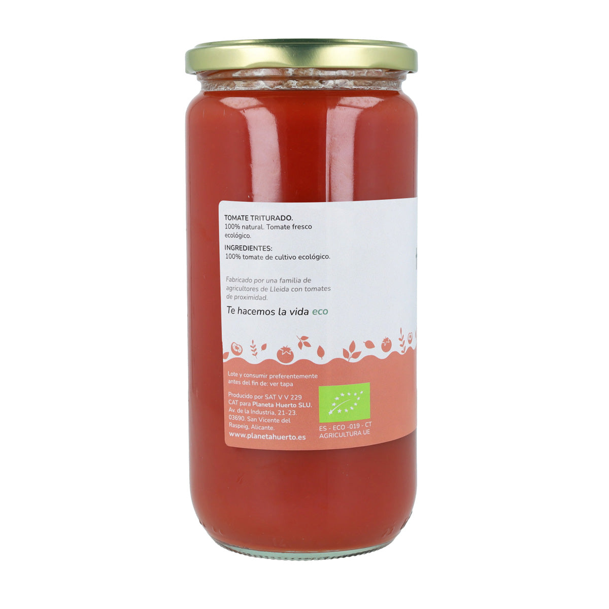 Tomate triturado ECO Planeta Huerto 670 g