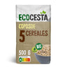 Copos De 5 Cereales Bio, 500 G Ecocesta