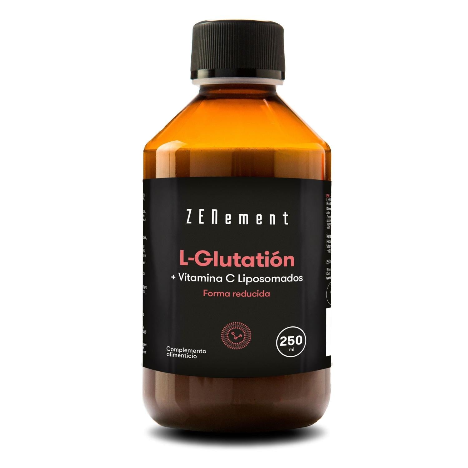 L-Glutatin + Vitamina C Liposomados Zenement, 250 ml en Planeta Huerto L-Glutatin + Vitamina C Liposomados Zenement, 250 ml en Planeta Huerto