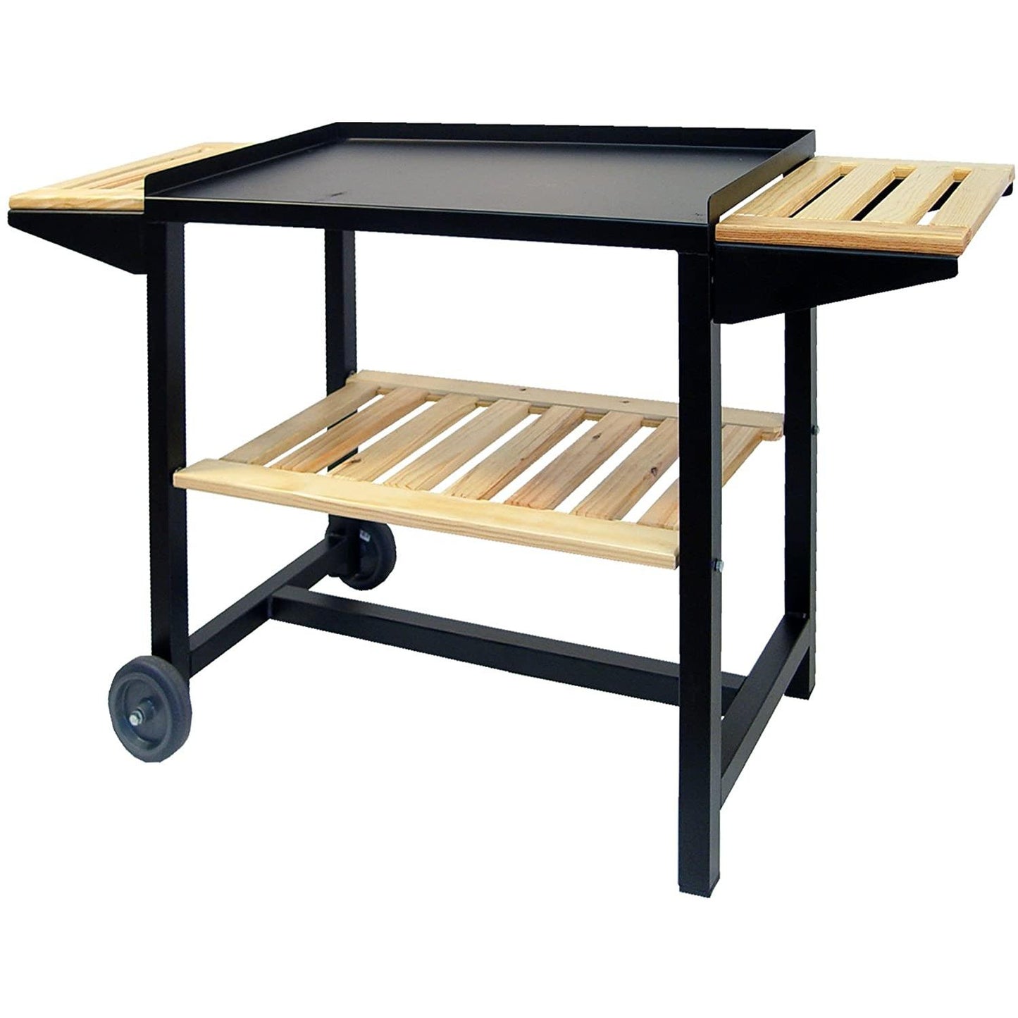 Barbacoa completa con Bandejas de Madera Imex el Zorro 61x40x100