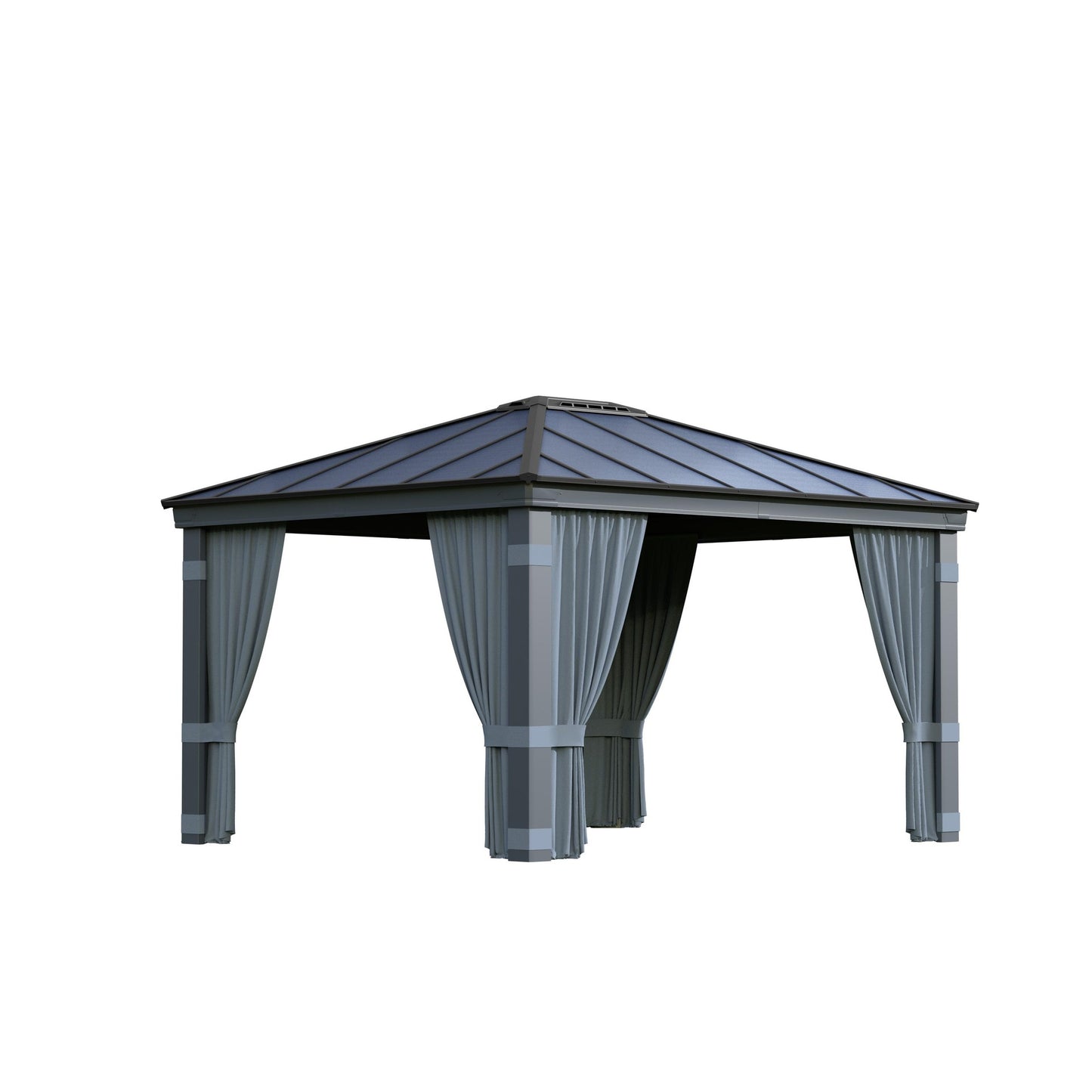 Set Cortinas para gazebo cenador Dallas 360x422 cm