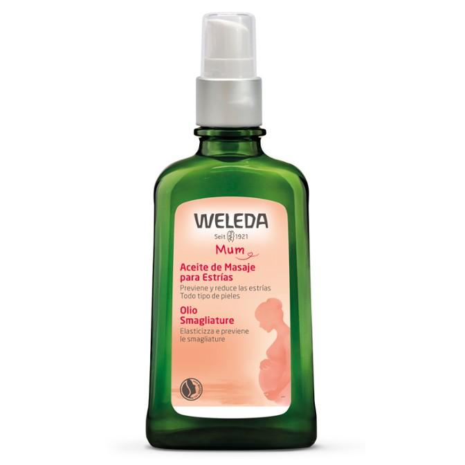Pack 2 x Aceite de Masaje antiestrías, Weleda, 100ml