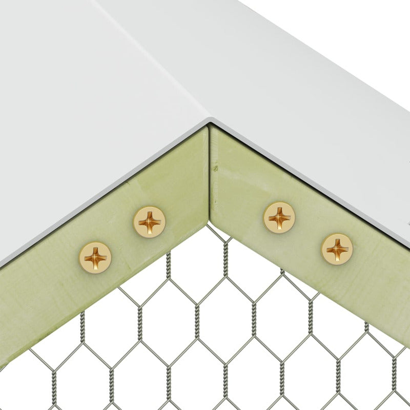 Vidaxl Jaula Gallinero Acero 3x1,5x2 M_5