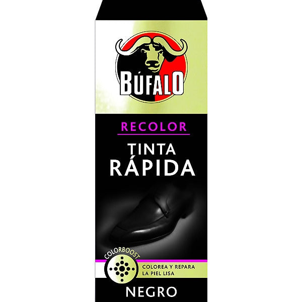 Tinta Rapida Calzado Bufalo Negro 25Ml