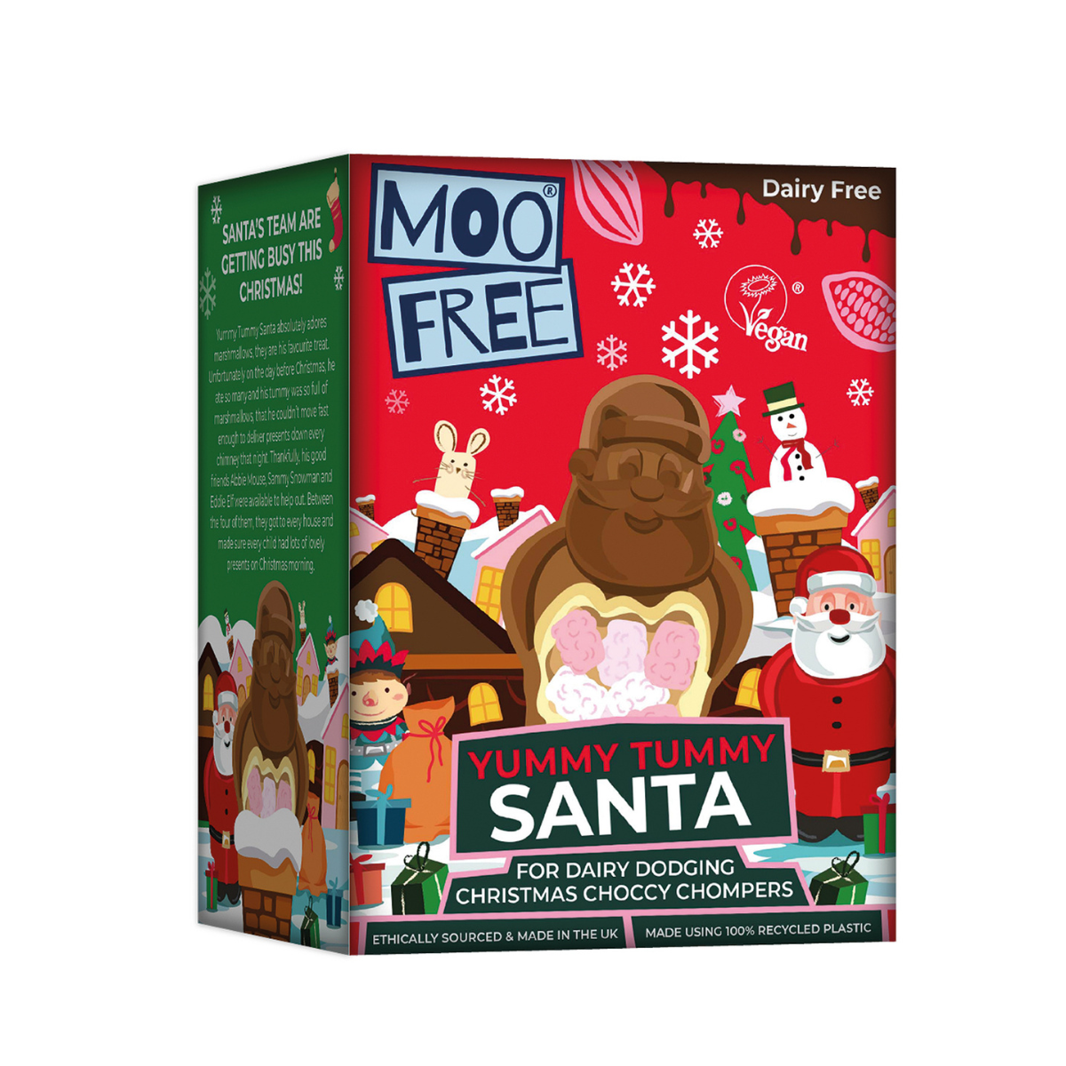 Papa Noel de Chocolate S/Gluten BIO Moo Free 100 g