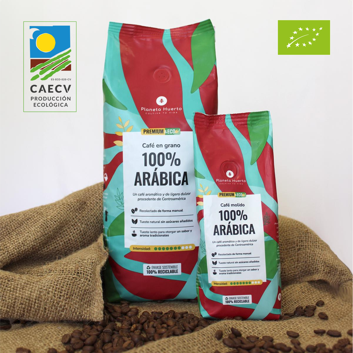 Café molido Eco 100% Arábica Planeta Huerto 250 g
