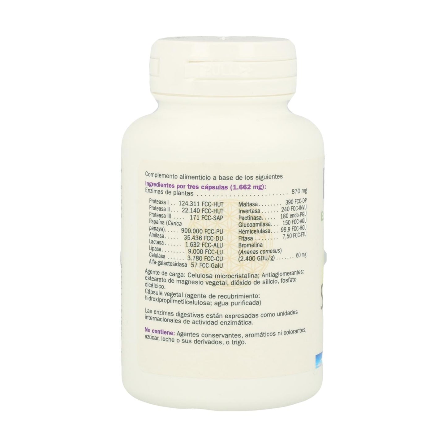 Enzymas Vegetales 60 Caps Sura Vitasan