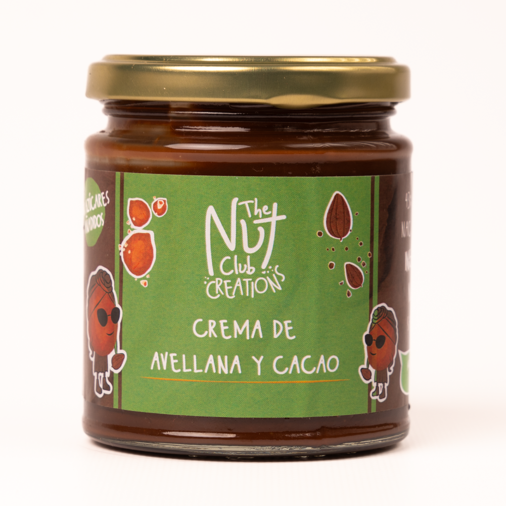 Crema de avellanas y cacao