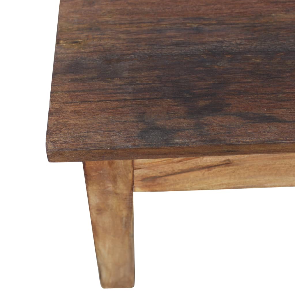 Mesa De Centro Madera Maciza De Caoba 98x73x45 Cm_4
