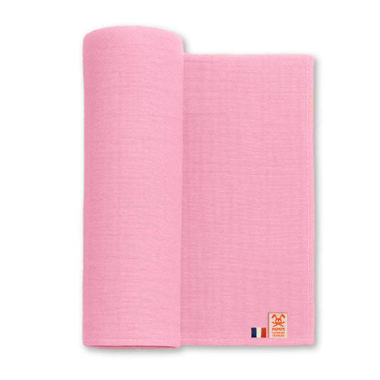 Maxi Pañal De Algodón Bio Rosa