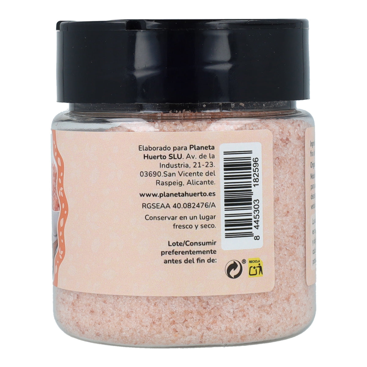 Sal rosa del Himalaya Fina Planeta Huerto 100g