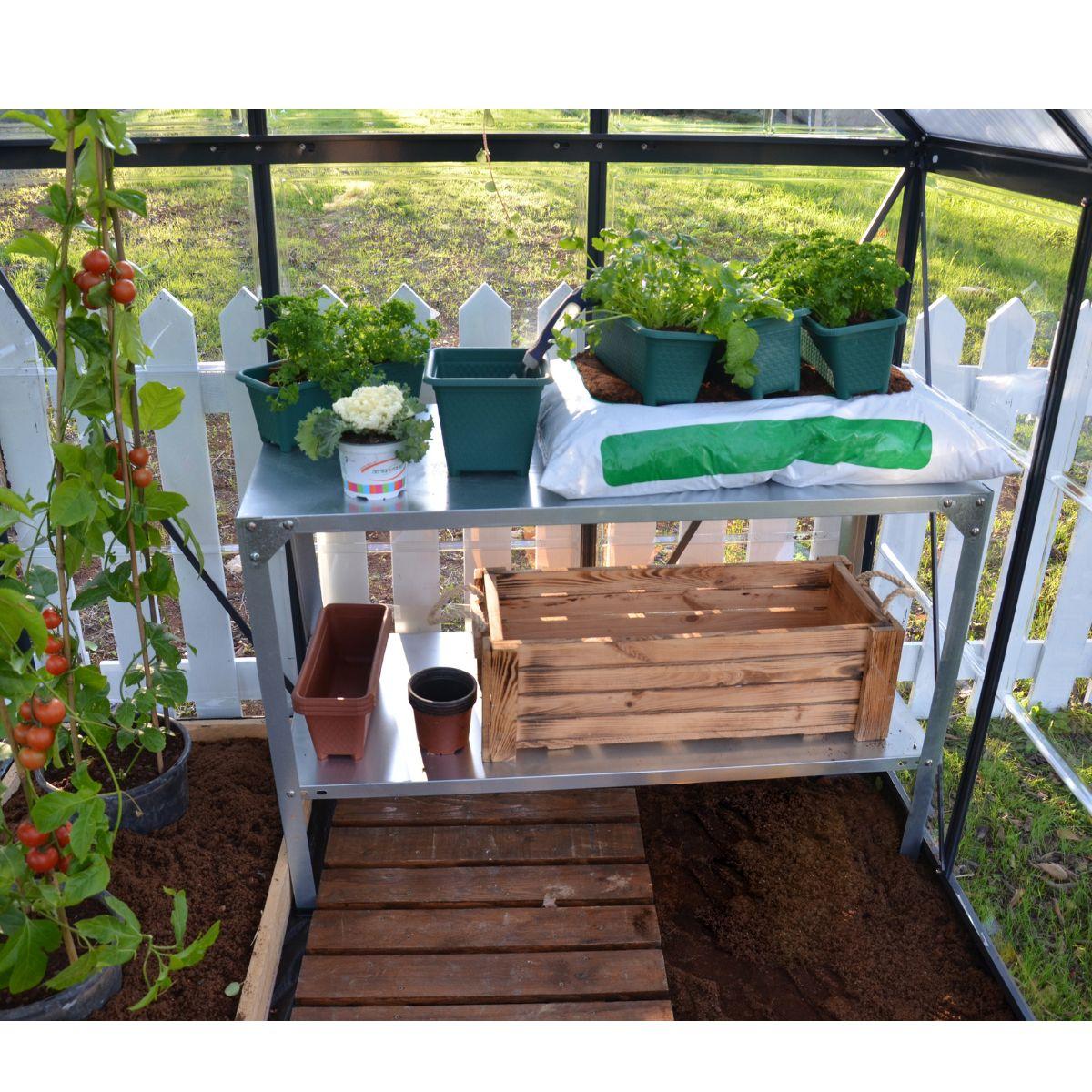 Banco de trabajo de acero