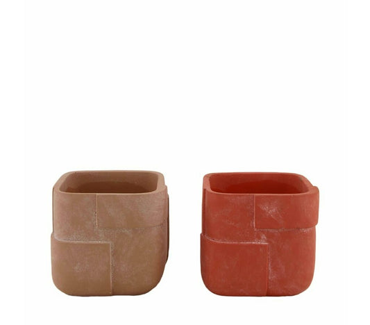 Macetero Cemento 12cm Diámetro