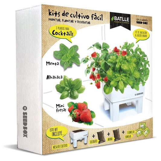 Kit de cultivo Seed Box Cocktails Batlle