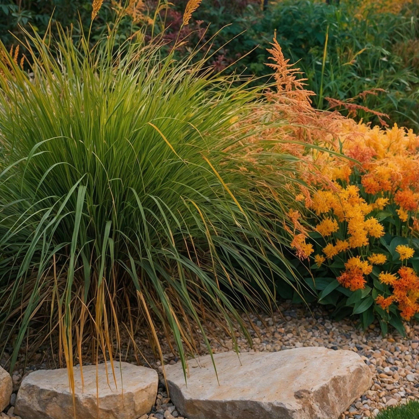 Pluma De Zorro Hameln - 2 Pzs - Pennisetum 'hameln' - Altura 20-30cm - ⌀23cm