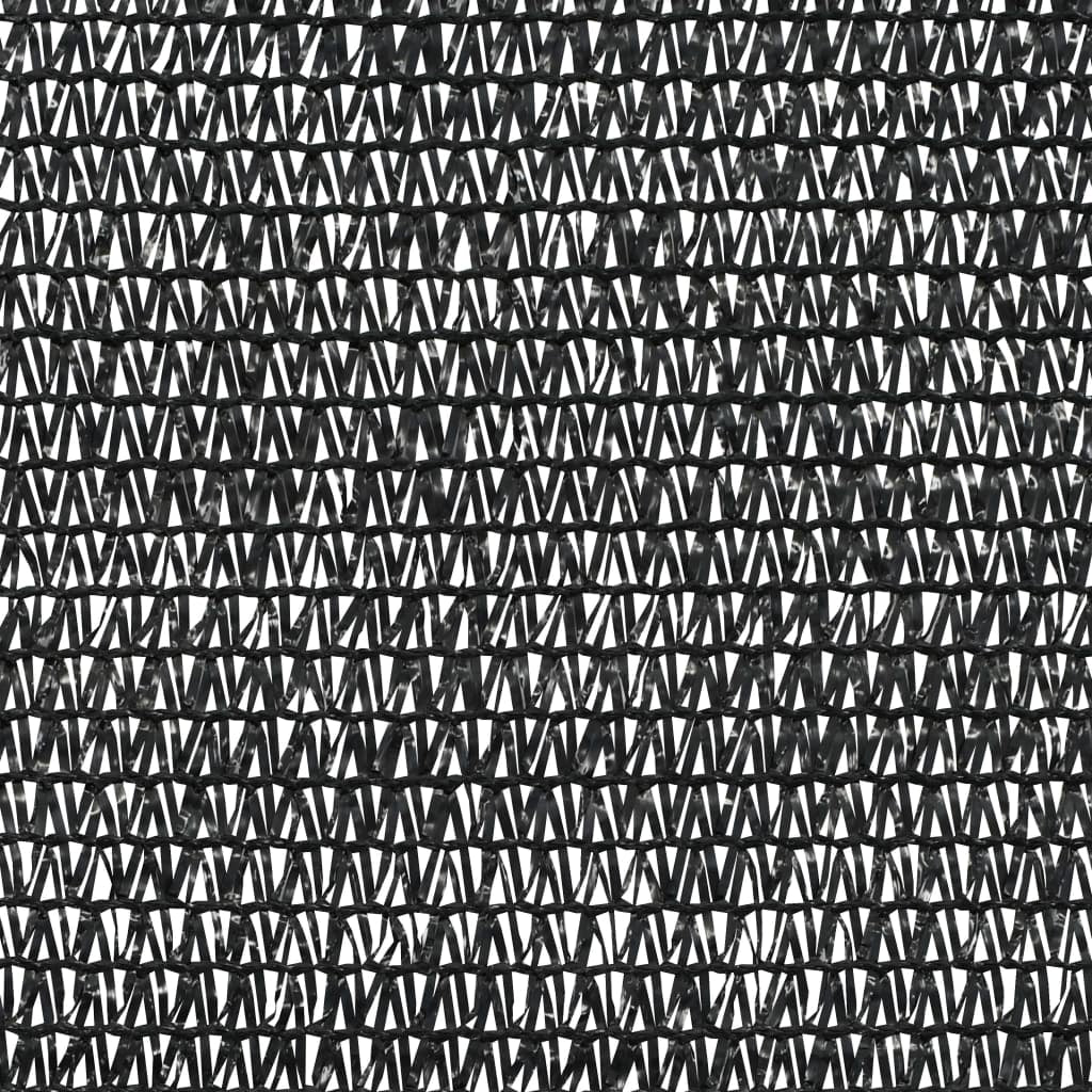 Vidaxl Red De Privacidad Hdpe Negro 1x50 M 75 G/m²_3