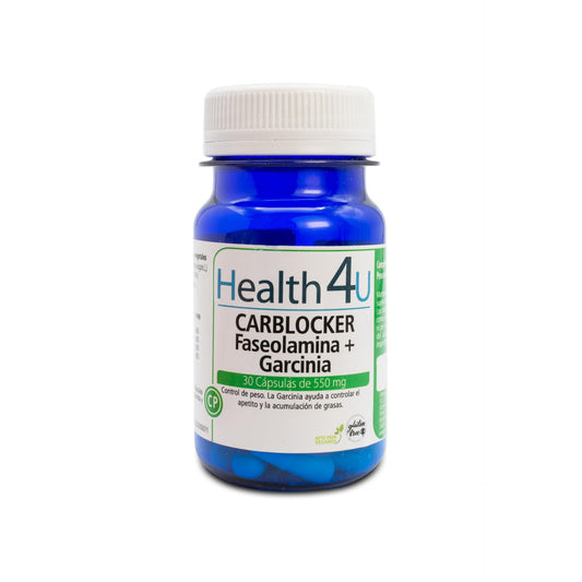 H4U Carblocker Faseolamina + Garcinia 30 cápsulas de 550 mg