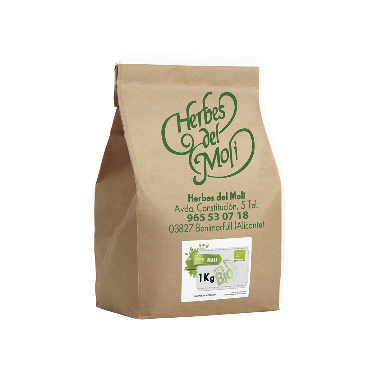 Anís verde semillas Herbes del Molí 1Kg