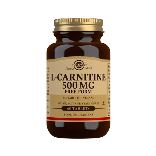 L-Carnitina 500 mg -Solgar 60 comprimidos