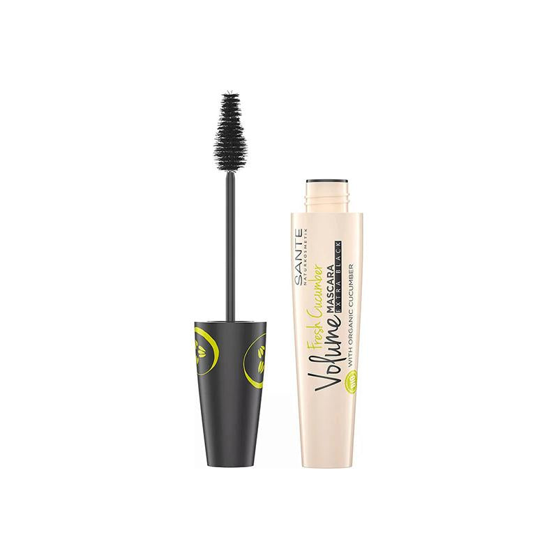 Mascara Pestañas Fresh Volume Extra Black Sante 12ml