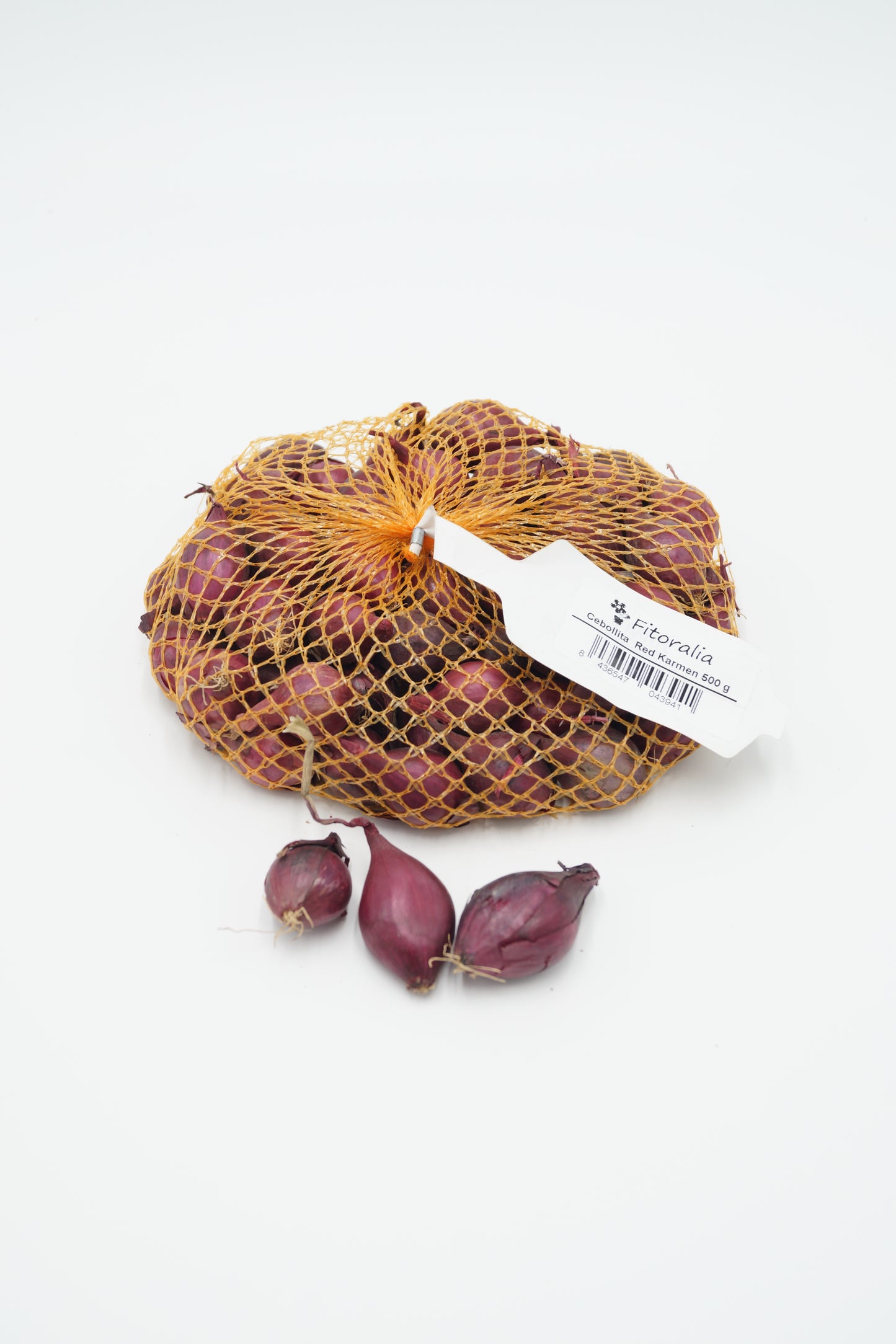 Cebollita Roja Red Karmen Natural - Malla 500 Gr - Fitoralia