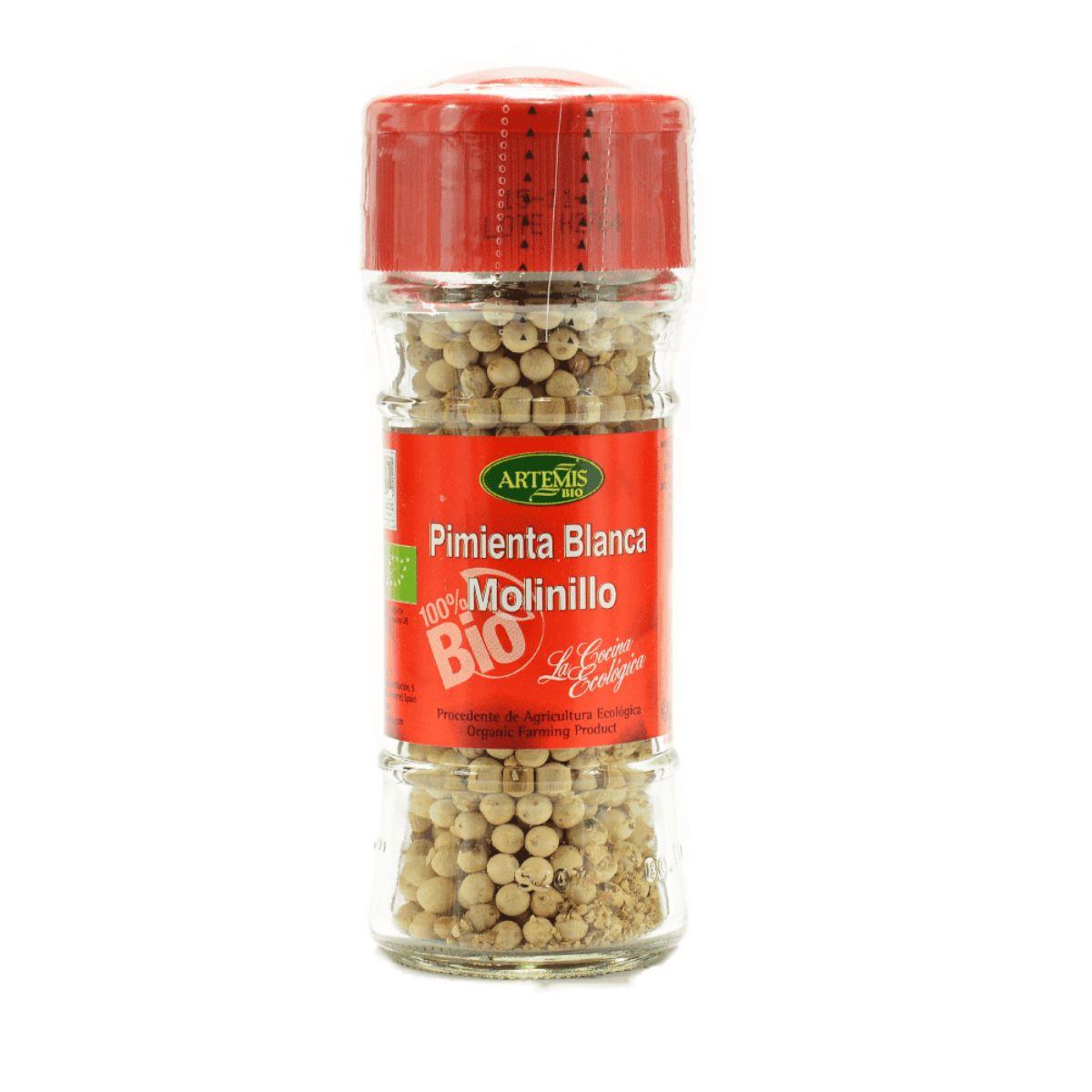 Pimienta Blanca Molinillo Artemis, 40 g