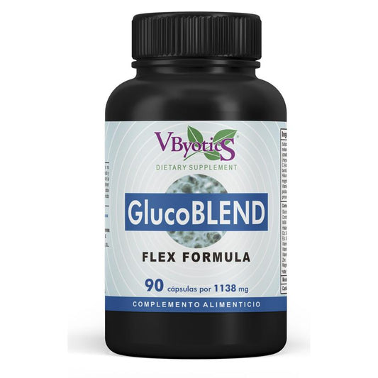 GlucoBlend Flex Fórmula Vbyotics 90 cápsulas
