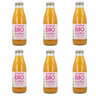 Pack 6x  Zumo de Manzana con Mango natural 100% exprimido Ecológico Ékolo 750 ml