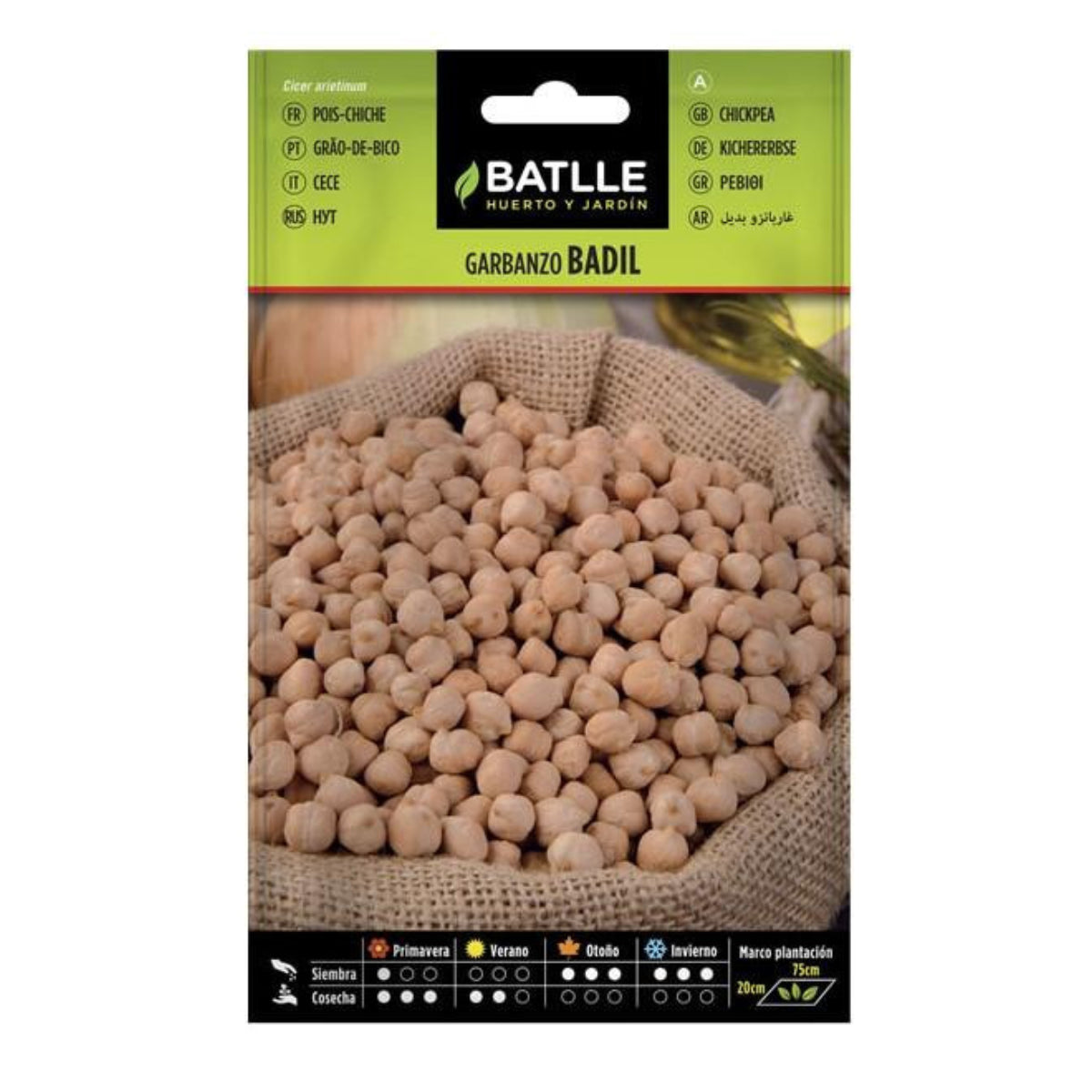 Semillas de Garbanzos Badil Batlle 45 g