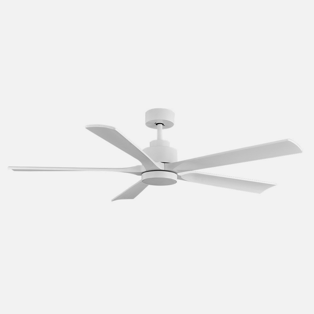 Ventilador Dc Cairo 24w 2400lm Blanco 5aspas 132d 3000k,4500k,6000k, Remoto+temporizado+memoria_1