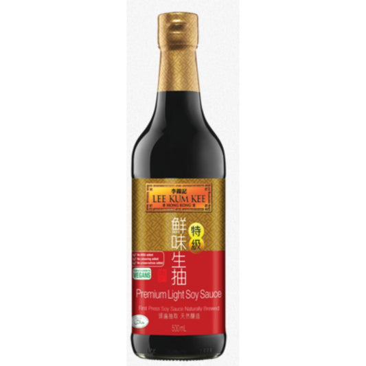 Salsa de soja light, premium Lee Kum Kee 500ml