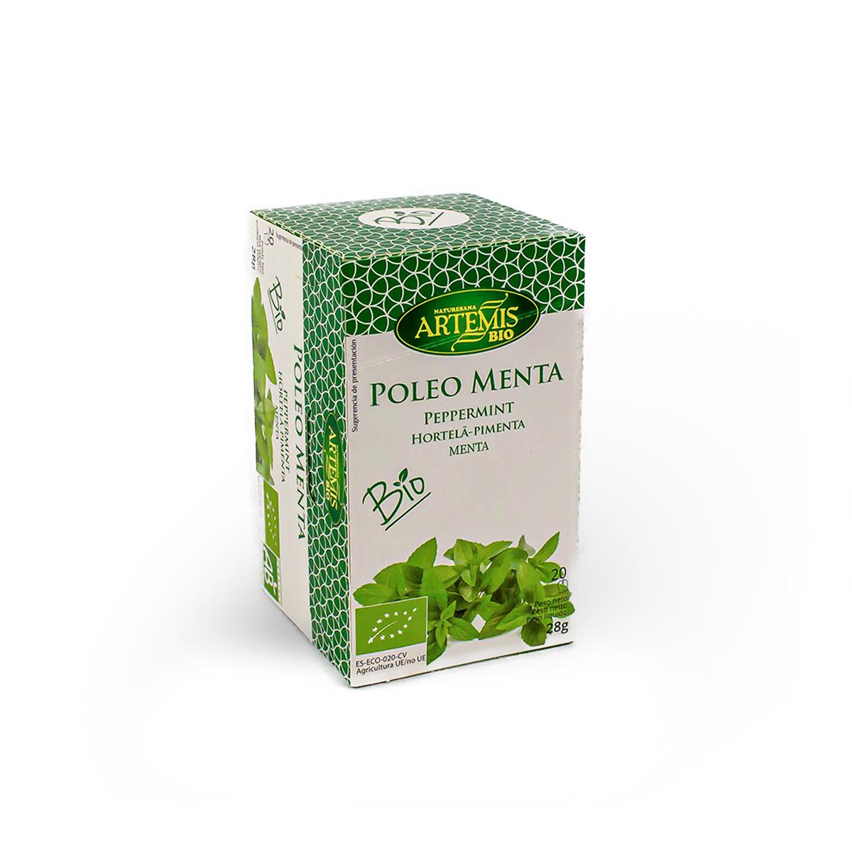 Menta-Poleo Artemis 20 filtros.