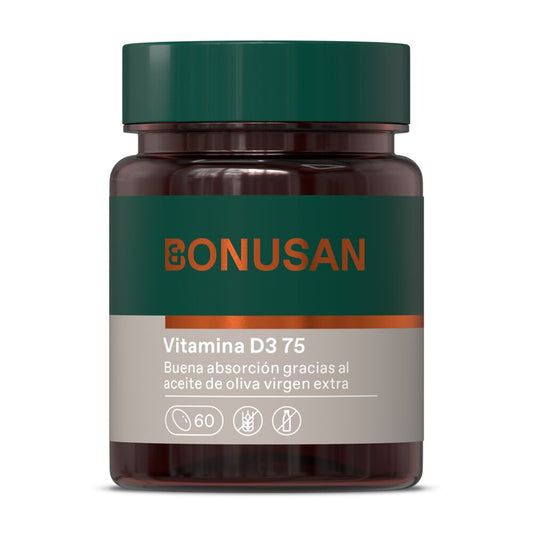 Vitamina D3 75 Bonusan 60 perlas