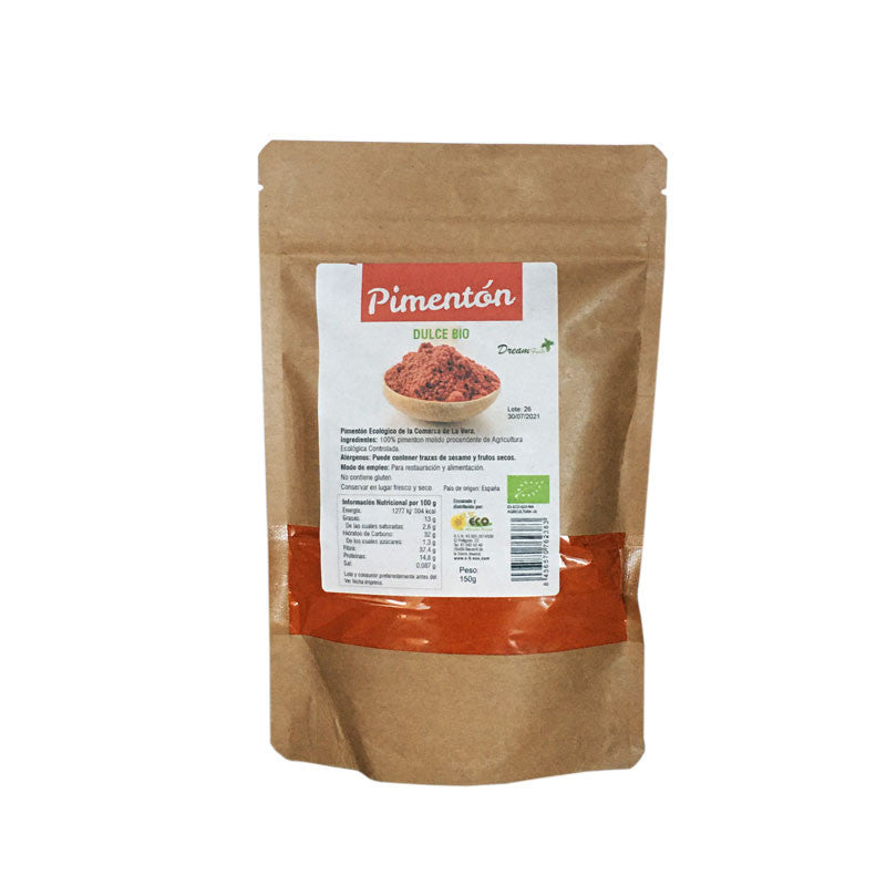 Pimenton Dulce De La Vera En Polvo Bio 150g Dream Food_0