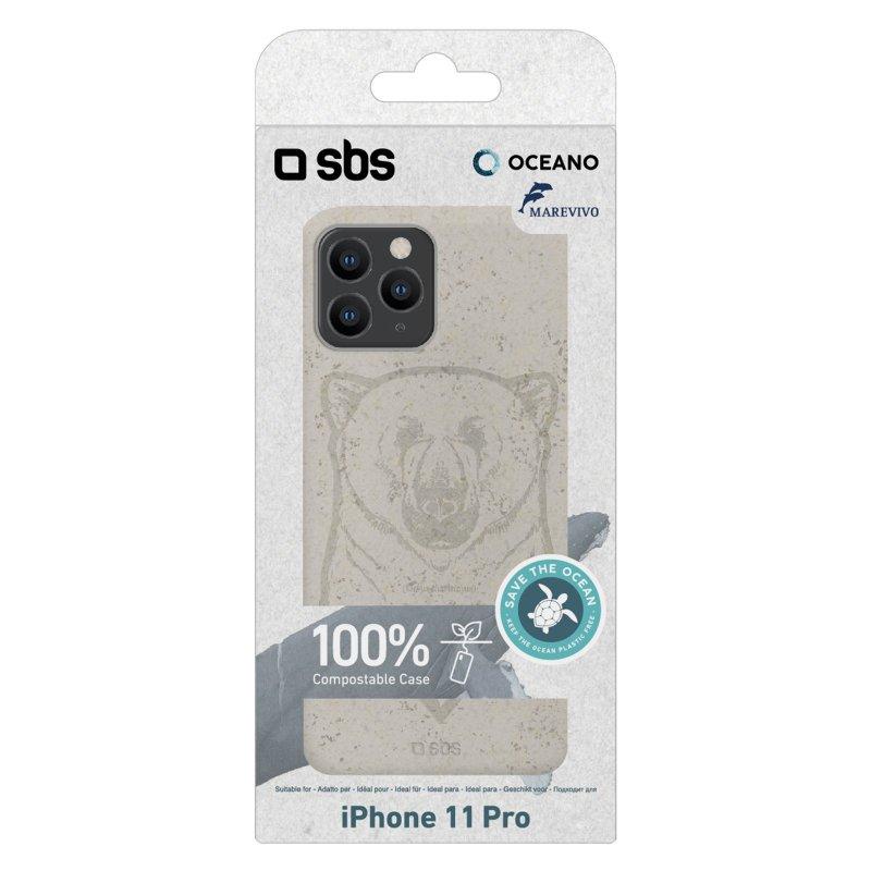 Funda ecológica Oso para iPhone 11 Pro SBS