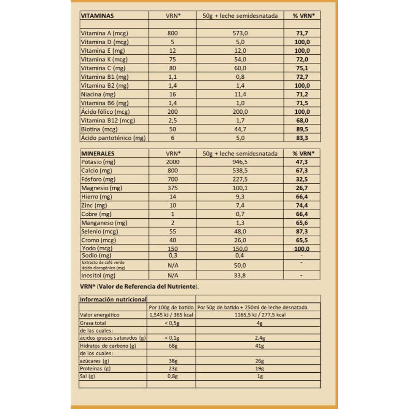 Batido saciante Yogur Piña Sotya 700 g