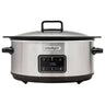 Crockpot Olla digital de cocción lenta digital Sizzle & Stew 6.5 L CSC112X