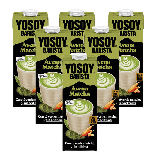 Pack 6x Bebida de Matcha Yosoy 1L