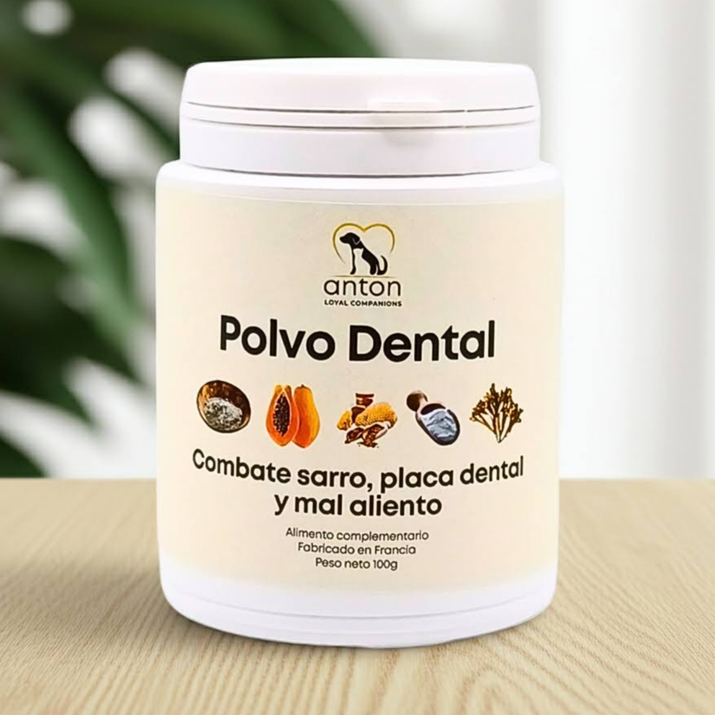 Polvo dental natural para perros y gatos – Combate sarro, placa y mal aliento – 150 g_5